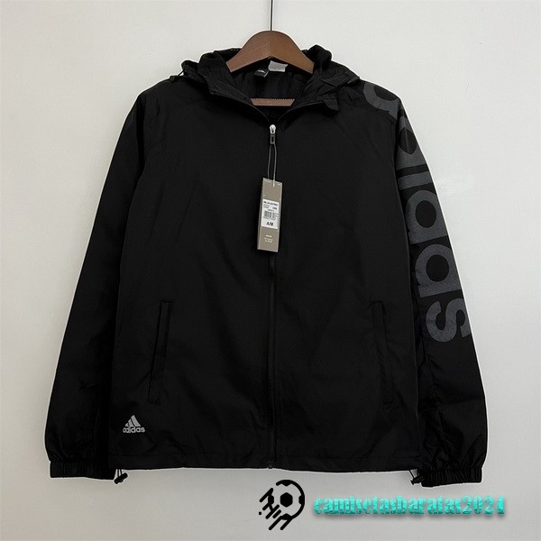 Replicas Rompevientos adidas 2023 II Negro