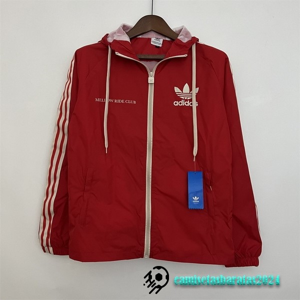 Replicas Rompevientos adidas 2023 Rojo