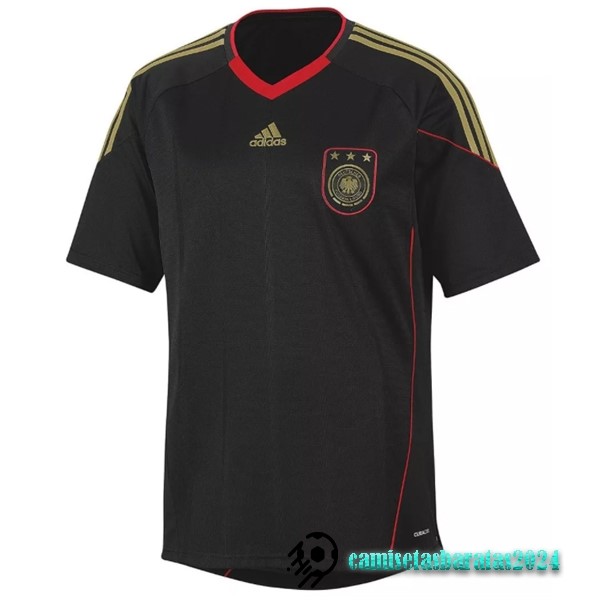 Replicas Segunda Camiseta Alemania Retro 2010 Negro