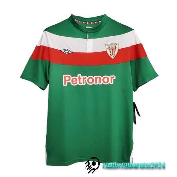 Replicas Segunda Camiseta Athletic Bilbao Retro 2003 2005 Verde