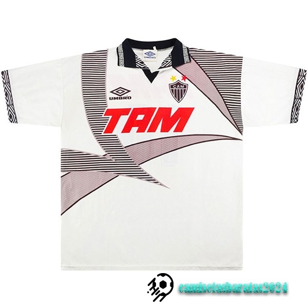 Replicas Segunda Camiseta Atlético Mineiro Retro 1996 Blanco