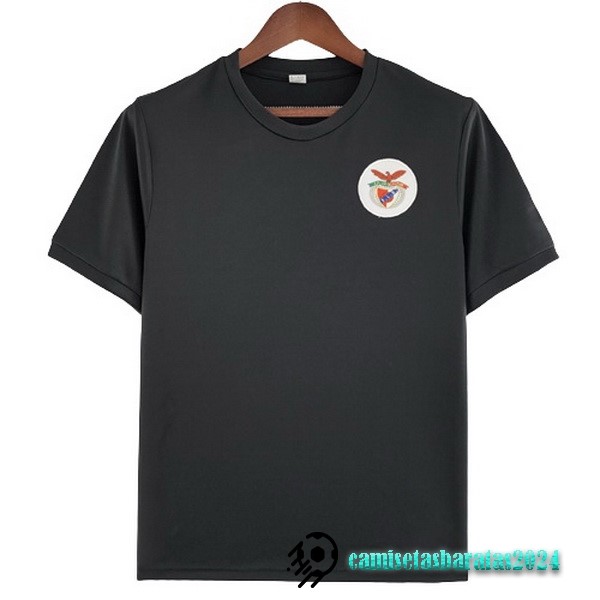 Replicas Segunda Camiseta Benfica Retro 1973 1974 Negro