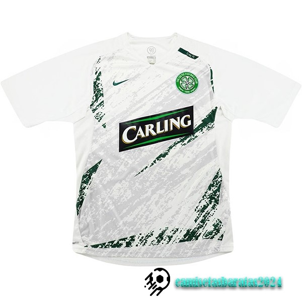 Replicas Segunda Camiseta Celtic Retro 2007 2008 Blanco