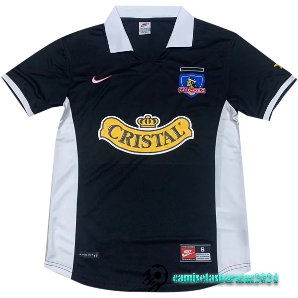Replicas Segunda Camiseta Colo Colo Retro 1997 1998 Negro