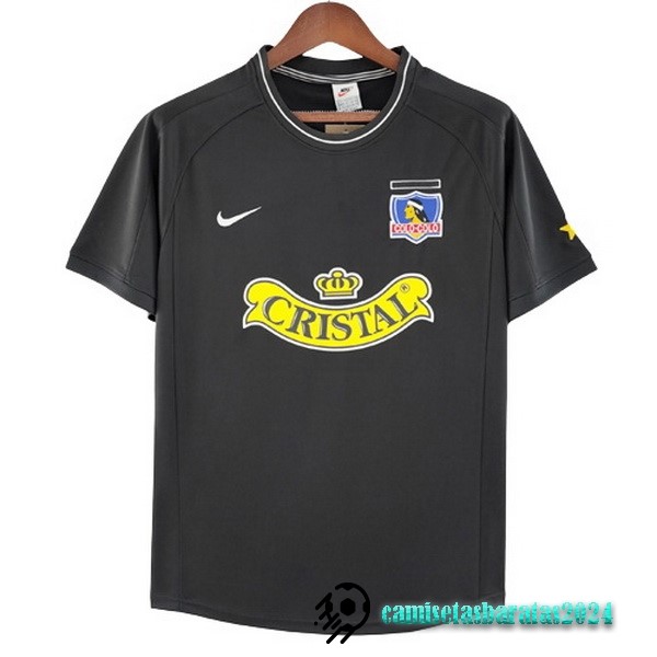 Replicas Segunda Camiseta Colo Colo Retro 2000 2001 Negro