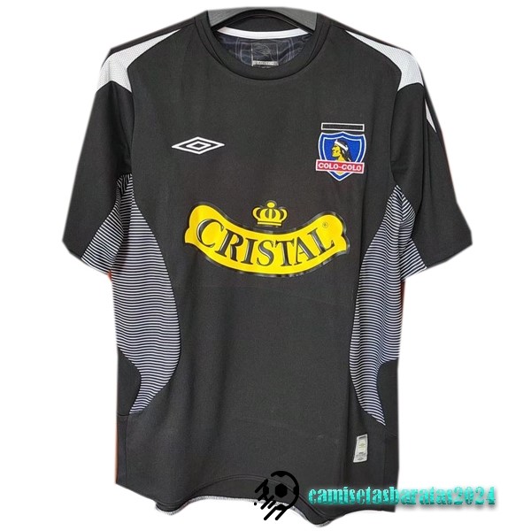 Replicas Segunda Camiseta Colo Colo Retro 2006 Negro