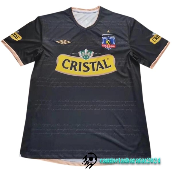 Replicas Segunda Camiseta Colo Colo Retro 2011 Negro