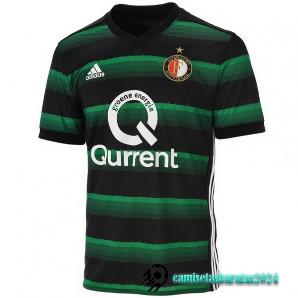 Replicas Segunda Camiseta Feyenoord Rotterdam Retro 2017 2018 Verde