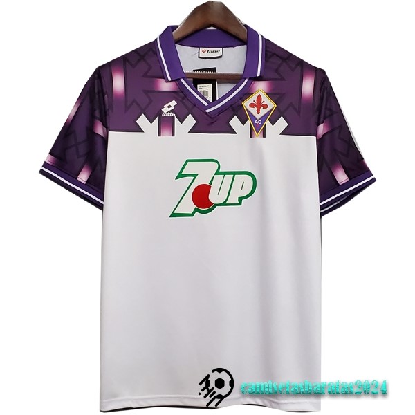 Replicas Segunda Camiseta Fiorentina Retro 1992 1993 Blanco
