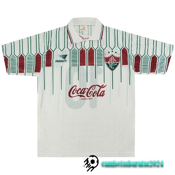 Replicas Segunda Camiseta Fluminense Retro 1989 Blanco