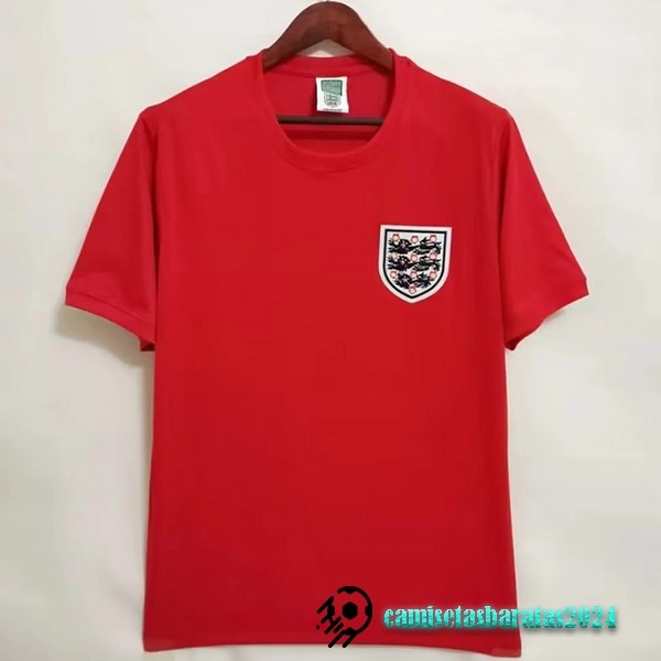 Replicas Segunda Camiseta Inglaterra Retro 1966 Rojo