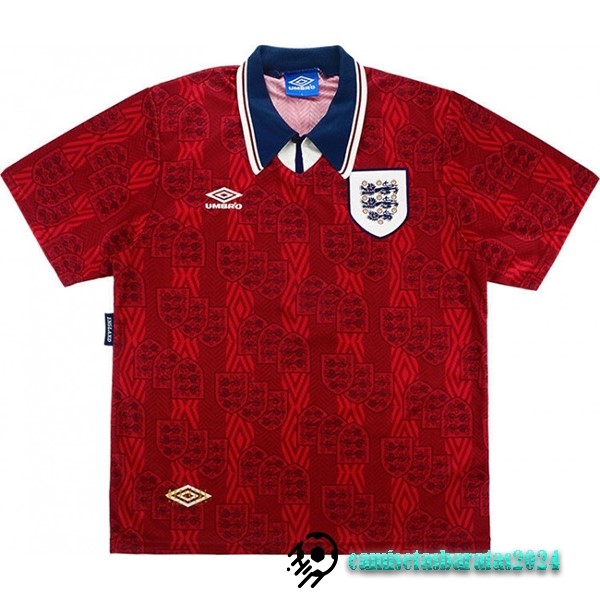 Replicas Segunda Camiseta Inglaterra Retro 1994 Rojo