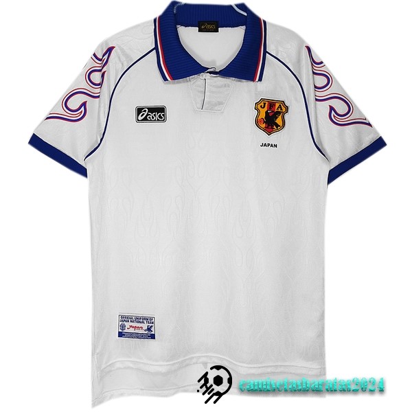 Replicas Segunda Camiseta Japón Retro 1998 Blanco
