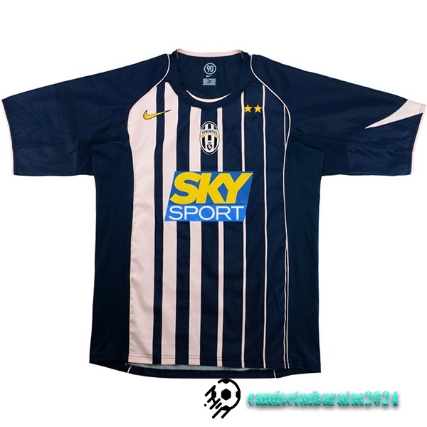 Replicas Segunda Camiseta Juventus Retro 2004 2005 Azul