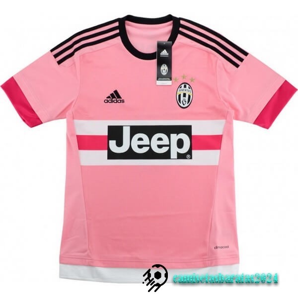 Replicas Segunda Camiseta Juventus Retro 2015 2016 Rosa