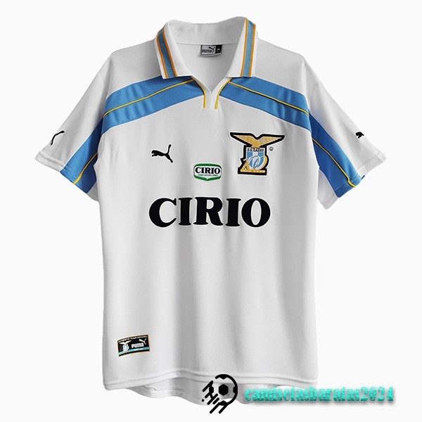 Replicas Segunda Camiseta Lazio Retro 1998 2000 Blanco