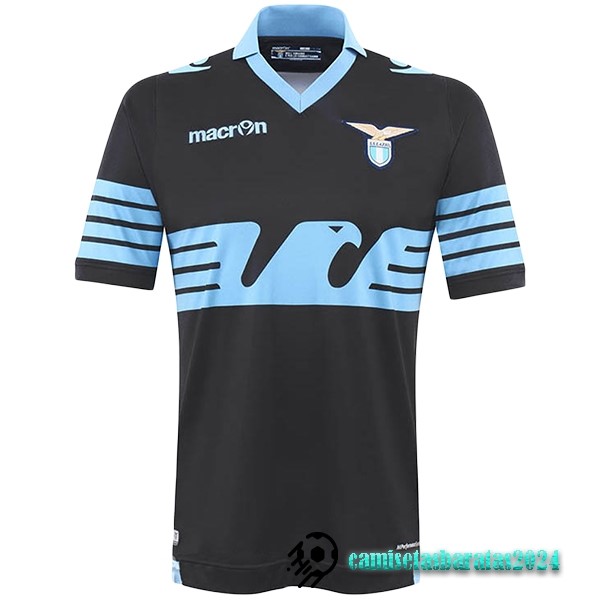 Replicas Segunda Camiseta Lazio Retro 2015 Negro