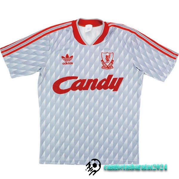 Replicas Segunda Camiseta Liverpool Retro 1989 1990 Rojo