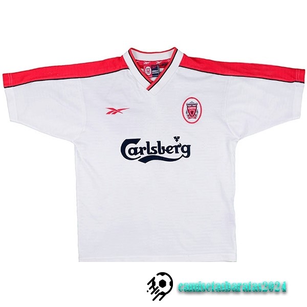 Replicas Segunda Camiseta Liverpool Retro 1998 Rojo