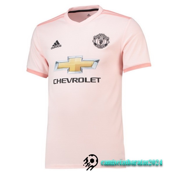 Replicas Segunda Camiseta Manchester United Retro 2018 2019 Rosa