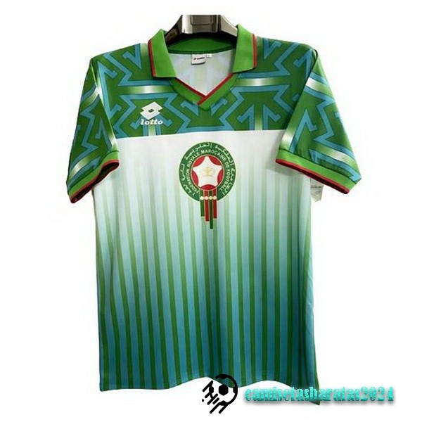 Replicas Segunda Camiseta Marruecos Retro 1994 Verde