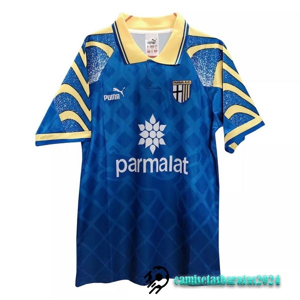 Replicas Segunda Camiseta Parma Retro 1995 1997 Azul