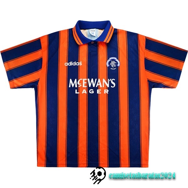 Replicas Segunda Camiseta Rangers Retro 1993 1994 Naranja