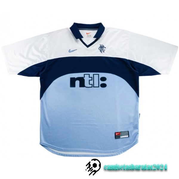 Replicas Segunda Camiseta Rangers Retro 1999 2000 Blanco