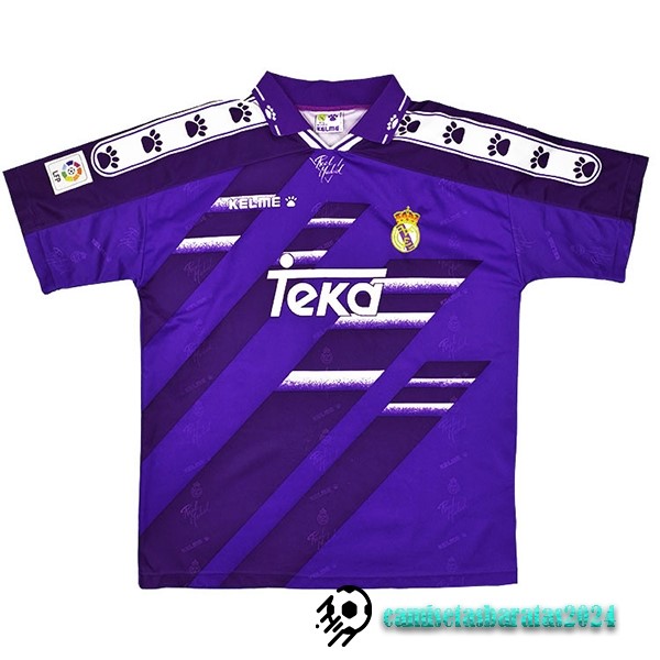 Replicas Segunda Camiseta Real Madrid Retro 1994 1996 Purpura