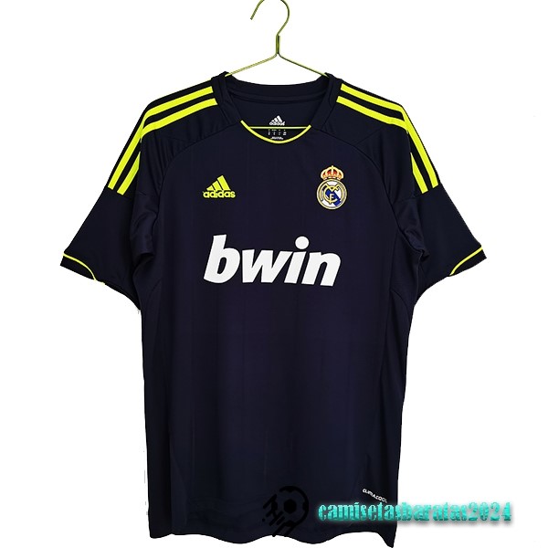 Replicas Segunda Camiseta Real Madrid Retro 2012 2013 Negro