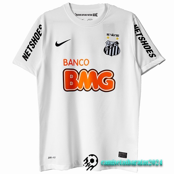 Replicas Segunda Camiseta Santos Retro 2013 Blanco