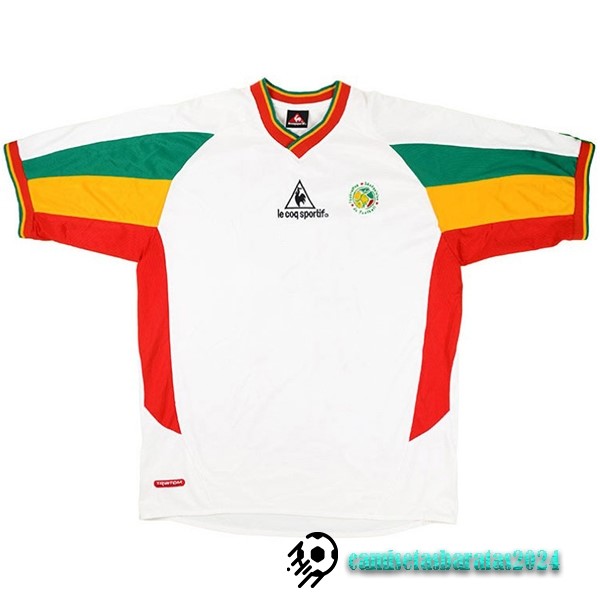 Replicas Segunda Camiseta Senegal Retro 2002 Blanco