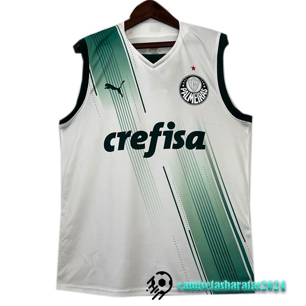 Replicas Segunda Camiseta Sin Mangas Palmeiras 2023 2024 Blanco