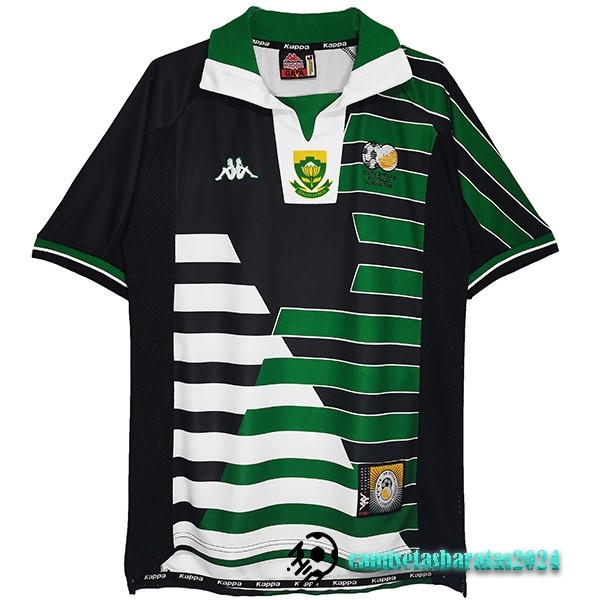 Replicas Segunda Camiseta Sudafrica Retro 1998 1999 Verde