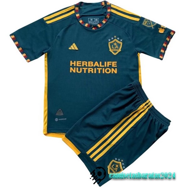 Replicas Segunda Conjunto De Hombre Los Angeles Galaxy 2023 2024 Verde