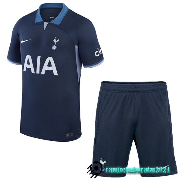 Replicas Segunda Conjunto De Hombre Tottenham Hotspur 2023 2024 Azul Marino