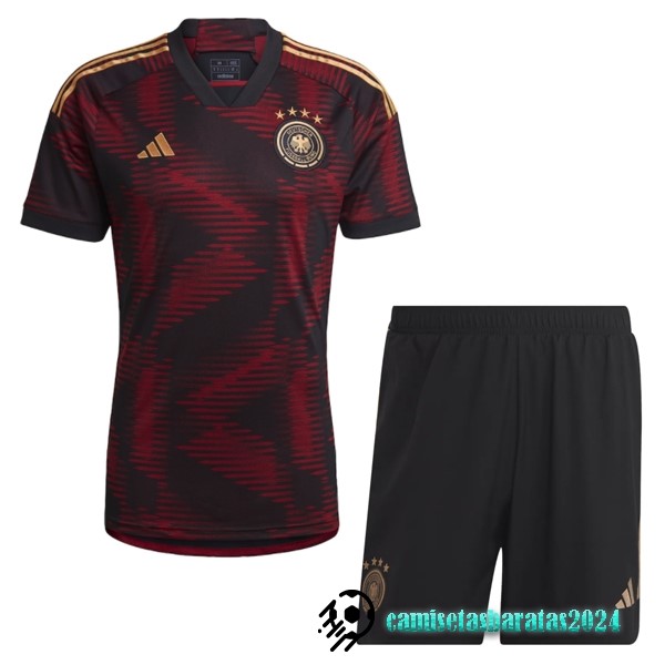 Replicas Segunda Conjunto De Niños Alemania 2022 Rojo