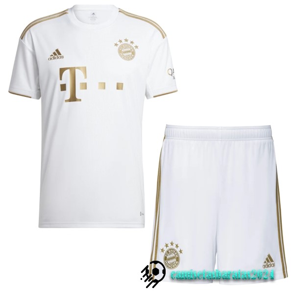 Replicas Segunda Conjunto De Niños Bayern Múnich 2022 2023 Blanco