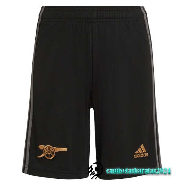 Replicas Segunda Pantalones Arsenal 2022 2023 Negro