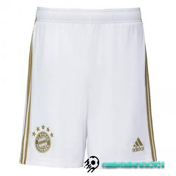 Replicas Segunda Pantalones Bayern Múnich 2022 2023 Blanco