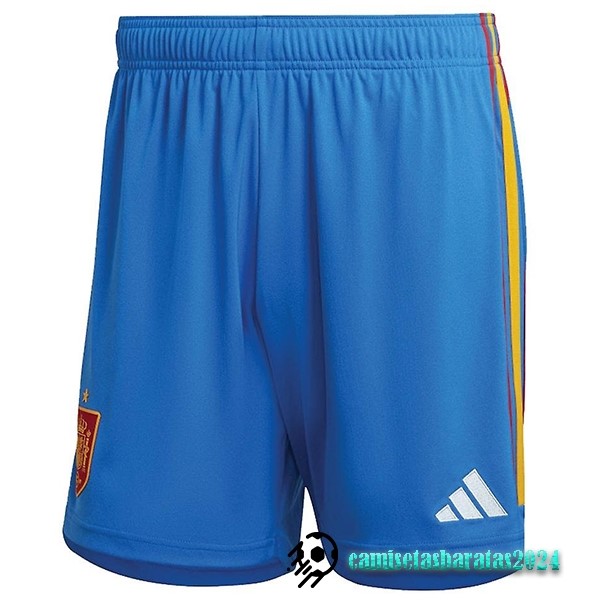 Replicas Segunda Pantalones España 2022 Azul