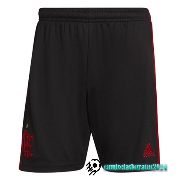 Replicas Segunda Pantalones Flamengo 2022 2023 Negro