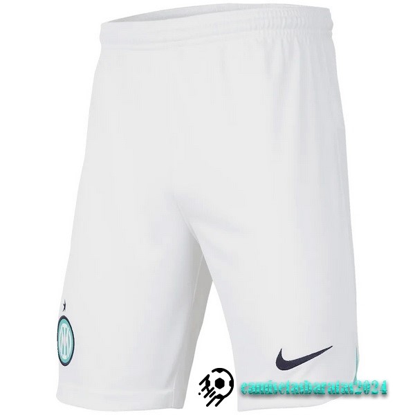 Replicas Segunda Pantalones Inter Milán 2022 2023 Blanco