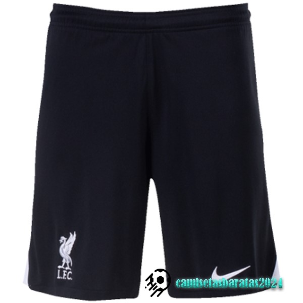 Replicas Segunda Pantalones Liverpool 2023 2024 Negro
