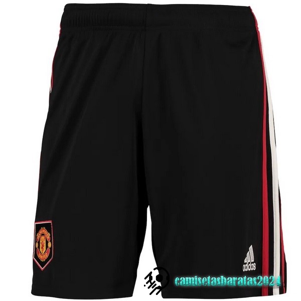 Replicas Segunda Pantalones Manchester United 2022 2023 Negro