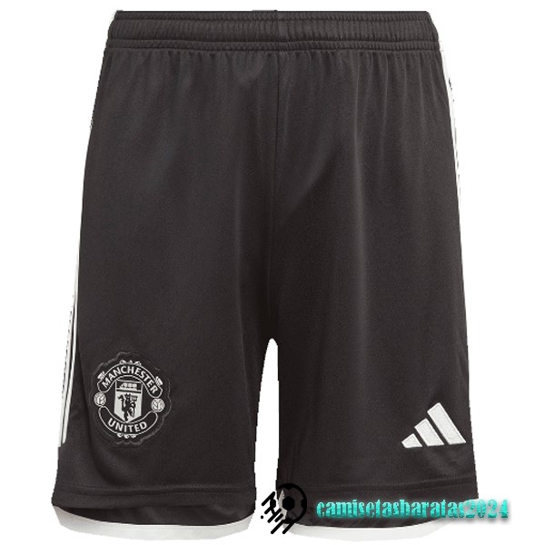 Replicas Segunda Pantalones Manchester United 2023 2024 Gris