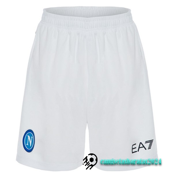 Replicas Segunda Pantalones Napoli 2023 2024 Blanco