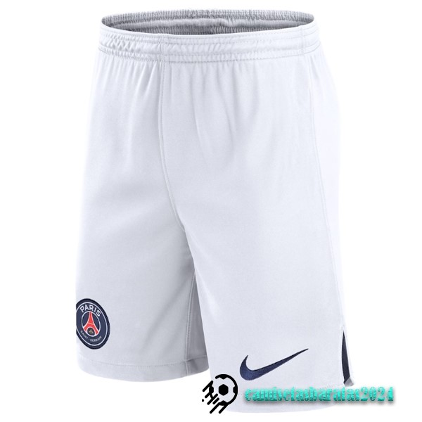 Replicas Segunda Pantalones Paris Saint Germain 2023 2024 Blanco