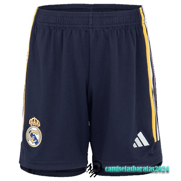 Replicas Segunda Pantalones Real Madrid 2023 2024 Azul Marino