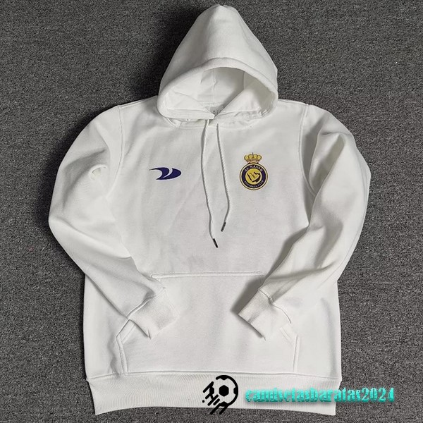 Replicas Sudaderas Con Capucha Al Nassr 2022 2023 Blanco